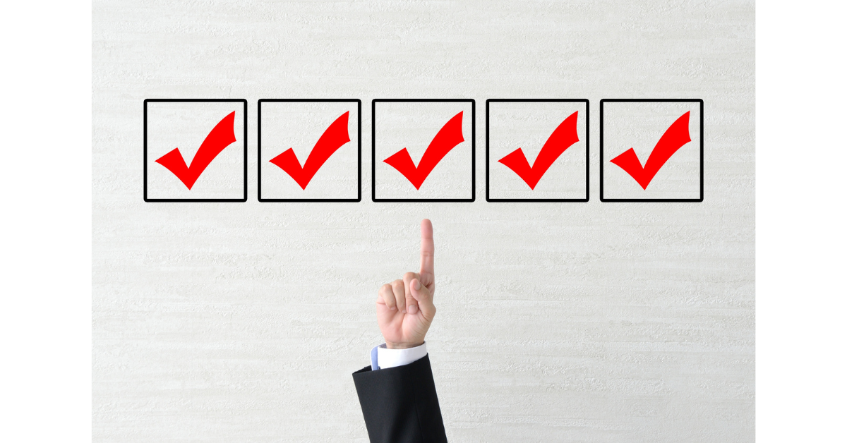 チェックリスト５こ