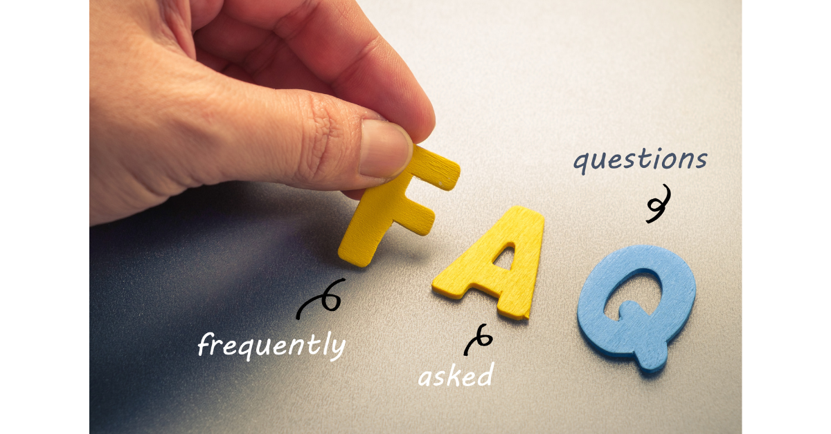 FAQ(frequently asked question)
